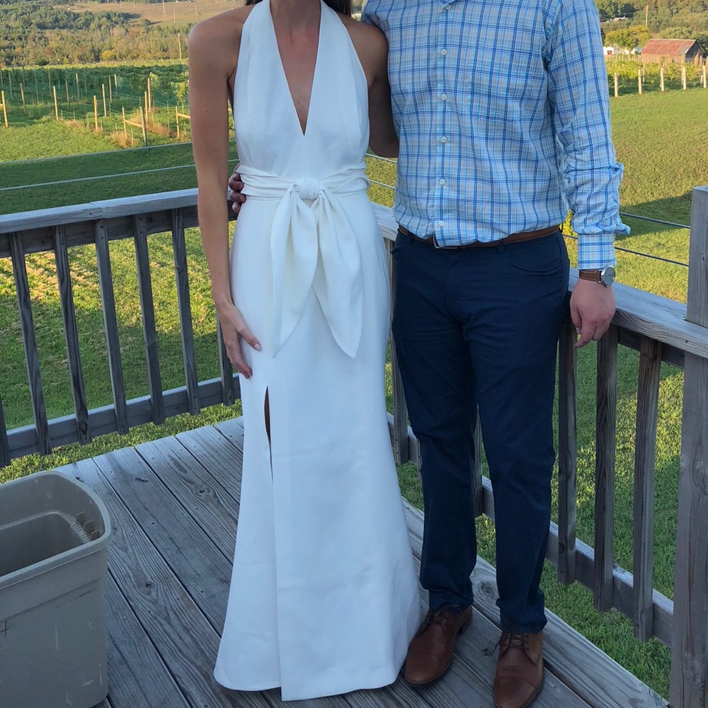 Methodical gown in ivory